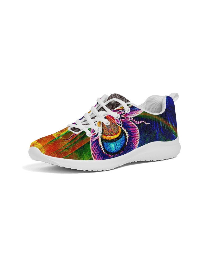 Saddle Serenade Abstract Design Women's Athletic Shoe