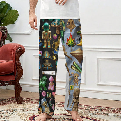 Men's Home Pajamas Pants EEP (All-Over Printing)