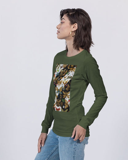 Abstrak dragonfly Unisex Jersey Long Sleeve Tee | Bella + Canvas