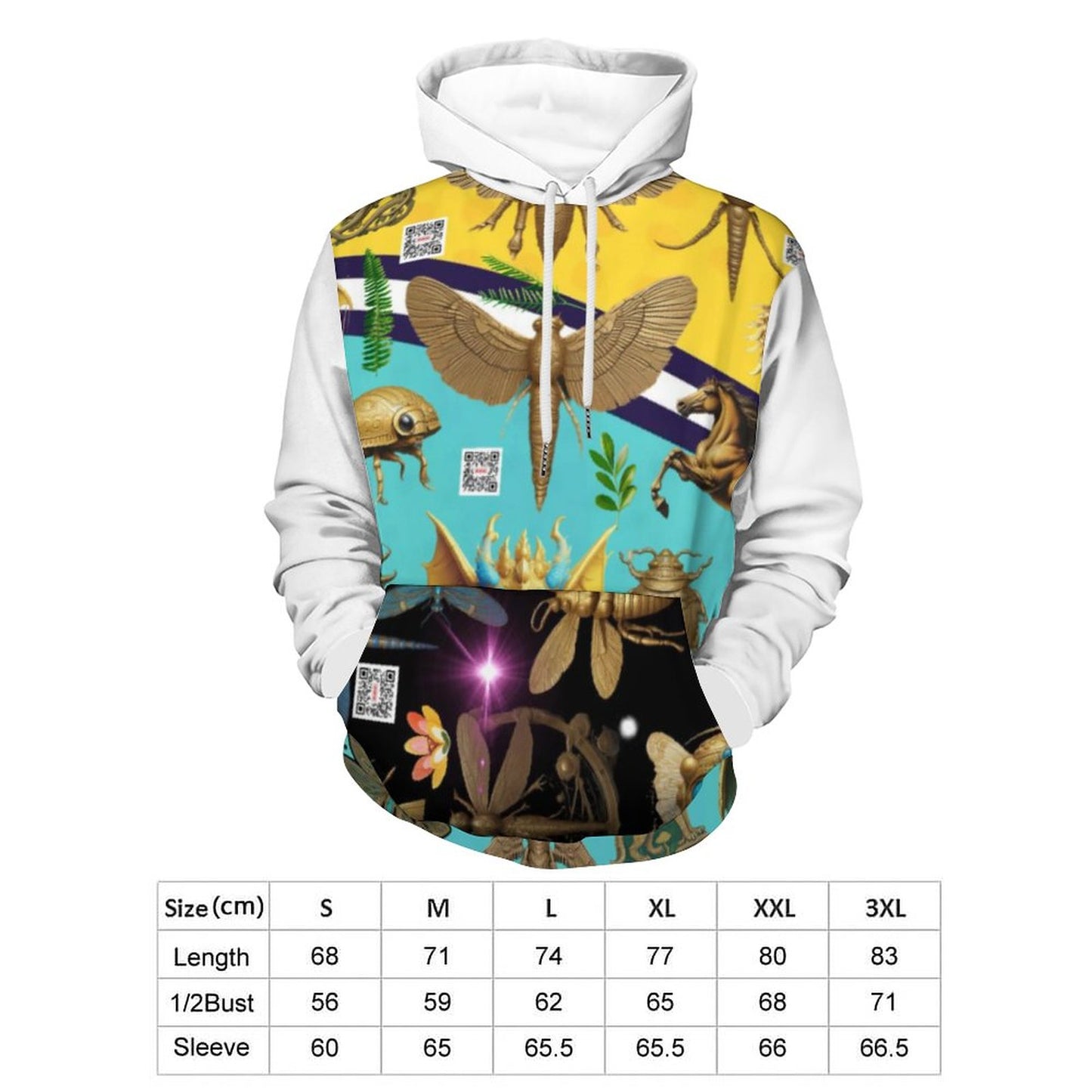 230gsm Women's Graphic Hoodie (All-Over Printing)