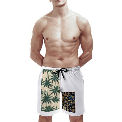 Men's Board Shorts D1P (All-Over Printing)