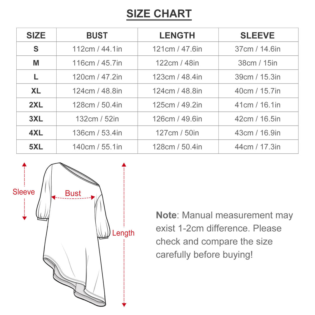 Diagonal Shoulder Two Piece Set VTZ (All-Over Printing)