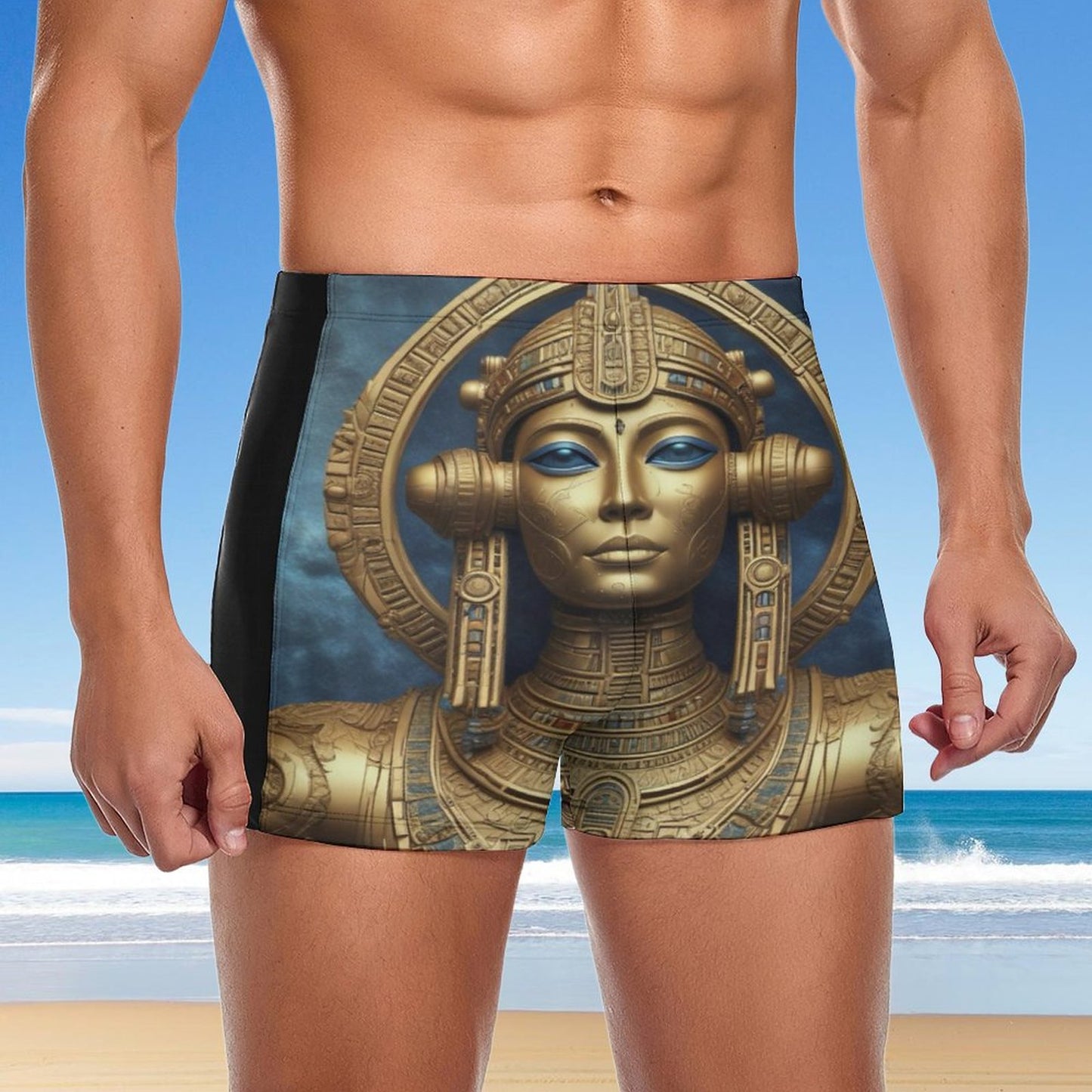 Fashionable Men's  boardshorts Swim Trunks DN003 (All-Over Printing)