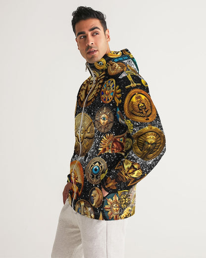 Evil Eye Abtrak Men's All-Over Print Windbreaker