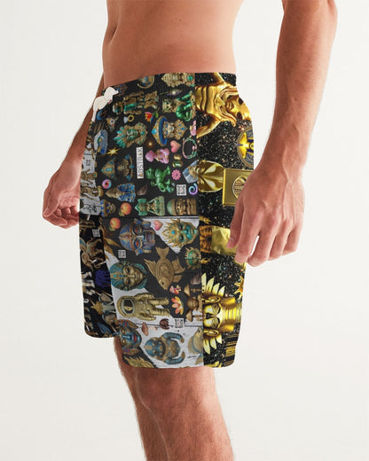 Abstraknyc Men's All-Over Print Swim Trunk