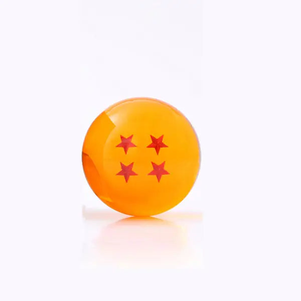 4.3 5.7 Cm Dragon Ball Z Crystal Ball Anime Figure 1 2 3 4 5 6 7 Star Dragon Balls with Stand Collectible Desktop Decoration Toy