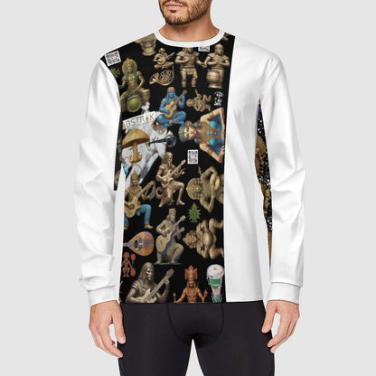 Men's Workout Top Long Sleeve DS017 (All-Over Printing)