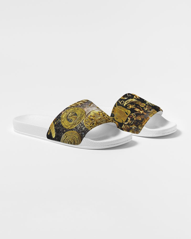 Mixed Abstract Design Women's Slide Sandal