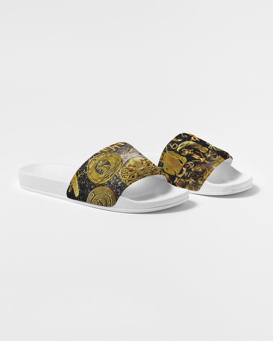 Mixed Abstract Design Women's Slide Sandal