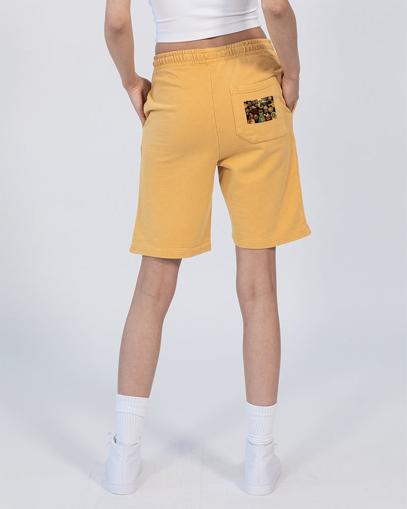 Eye and Face Abstrak Unisex Vintage Shorts | Lane Seven