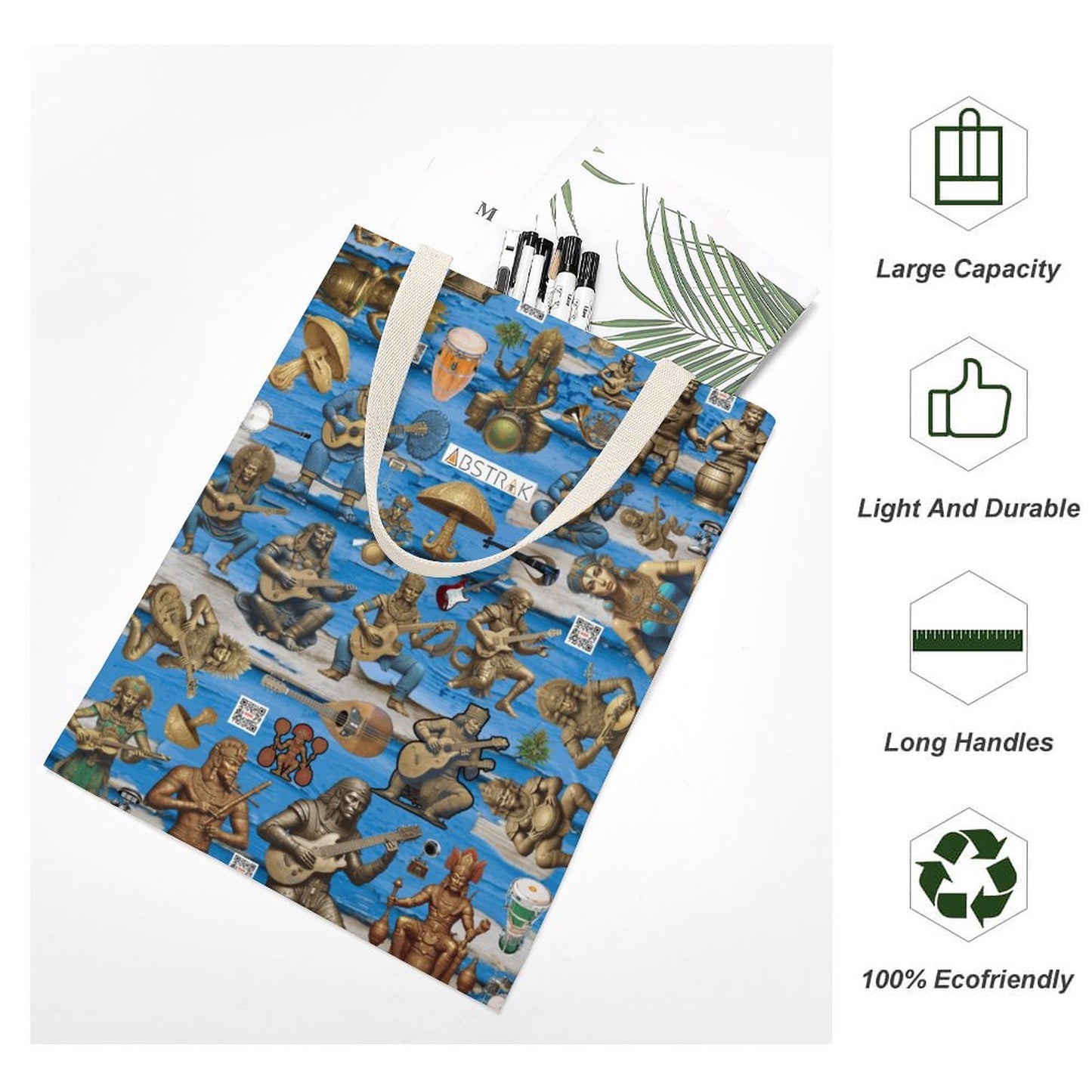 Tote Canvas Bag (Dual-sided Printing)