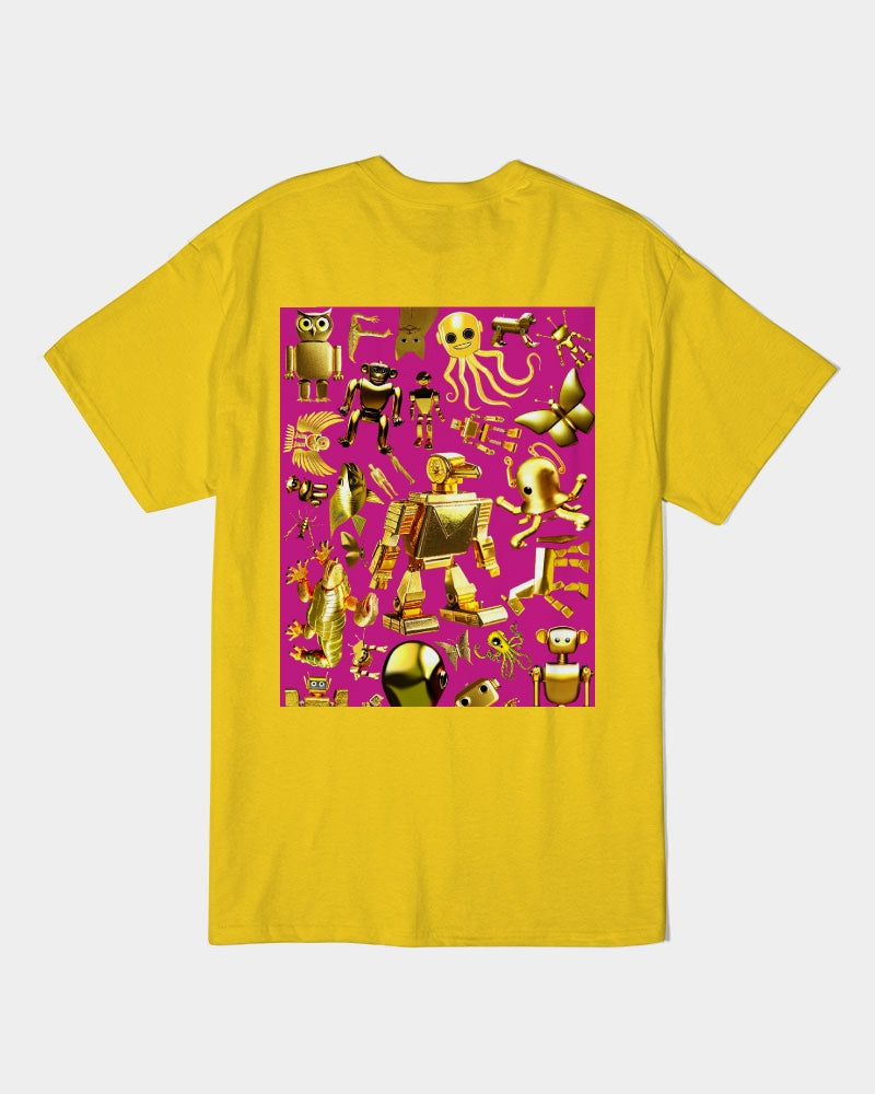 Robotic Abstrak Unisex Heavy Cotton T-Shirt | Gildan