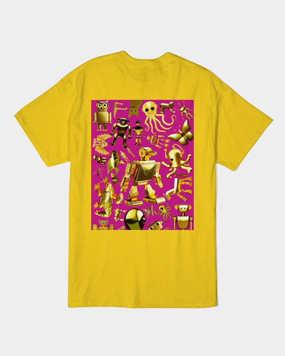 Robotic Abstrak Unisex Heavy Cotton T-Shirt | Gildan