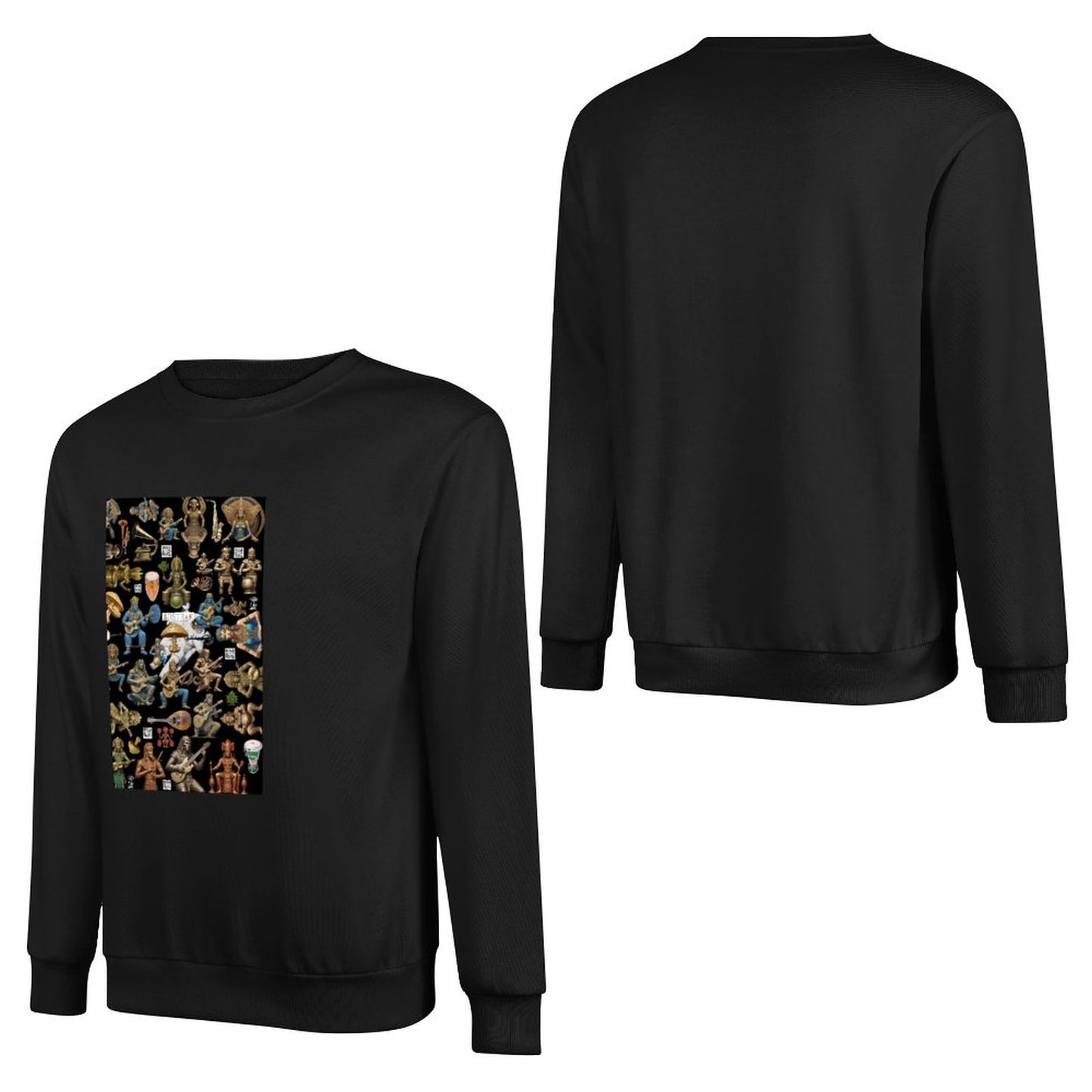 DTF 250gsm Cotton Men's Sweatshirt (Front Printing)