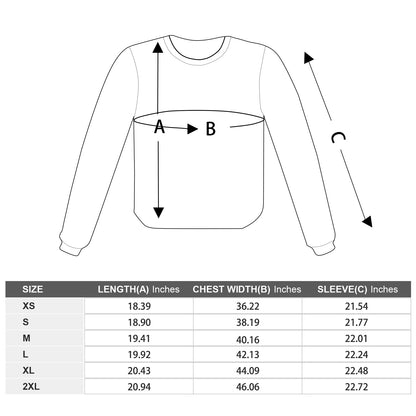 Women's Cropped Pullover Sweatshirts