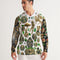 Mushroom Abstak Collection Men's All-Over Print Long Sleeve Sports Jersey