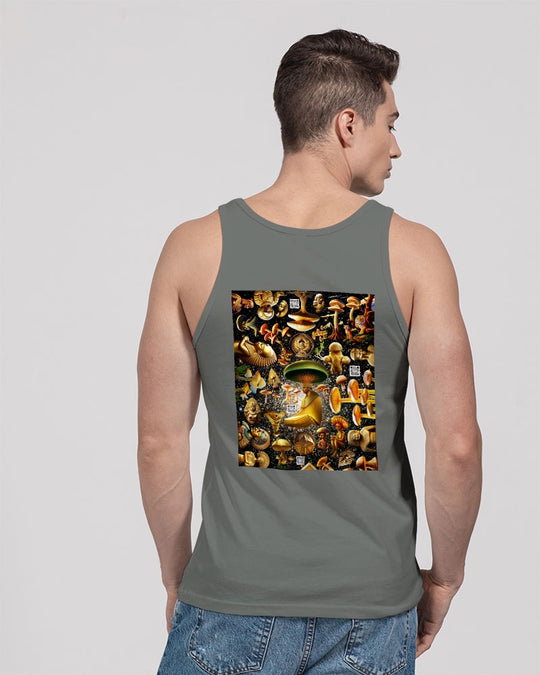 Illustration Abstrak Unisex Jersey Tank | Bella + Canvas