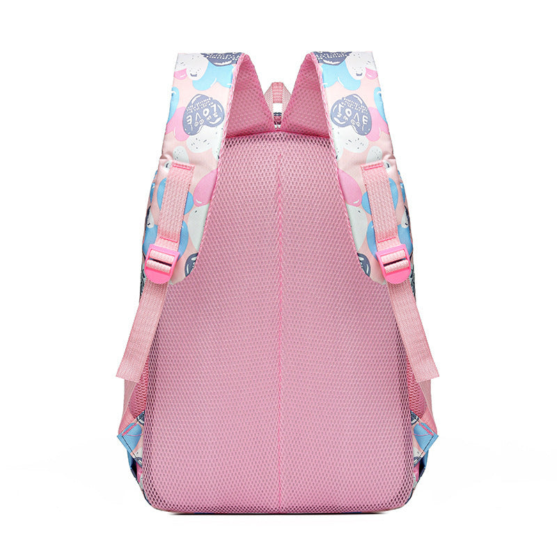 Student Schoolbag Children's Portable Burden Alleviation Large Capacity Backpack