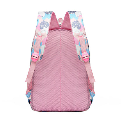 Student Schoolbag Children's Portable Burden Alleviation Large Capacity Backpack