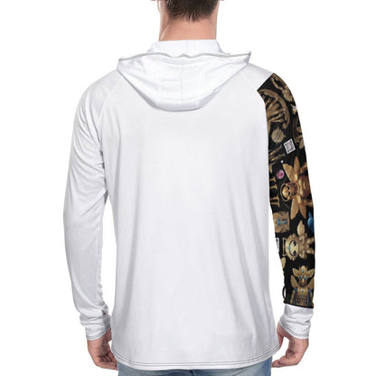 Men's Long Sleeve Hoodie NZ145 (All-Over Printing)