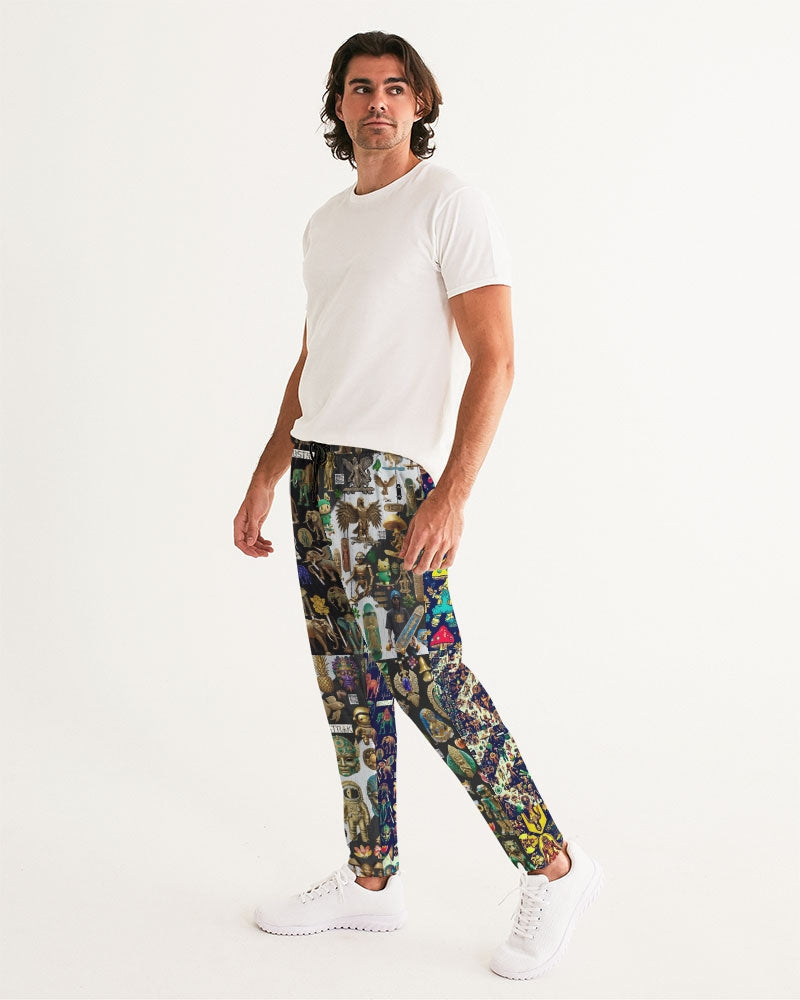 Abstraknyc Men's All-Over Print Joggers