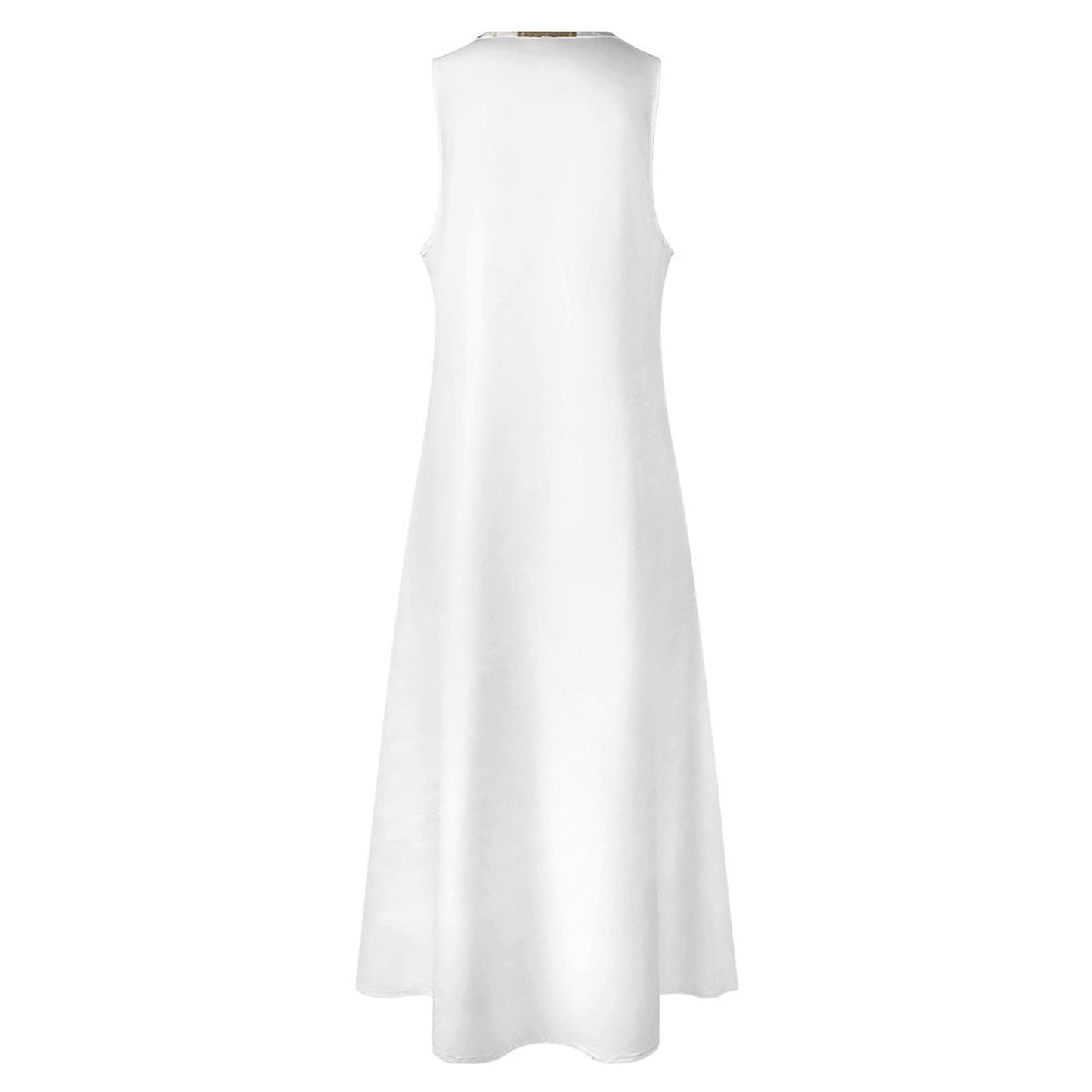 Sleeveless Ankle-length Dress GQ (All-Over Printing)