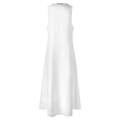 Sleeveless Ankle-length Dress GQ (All-Over Printing)