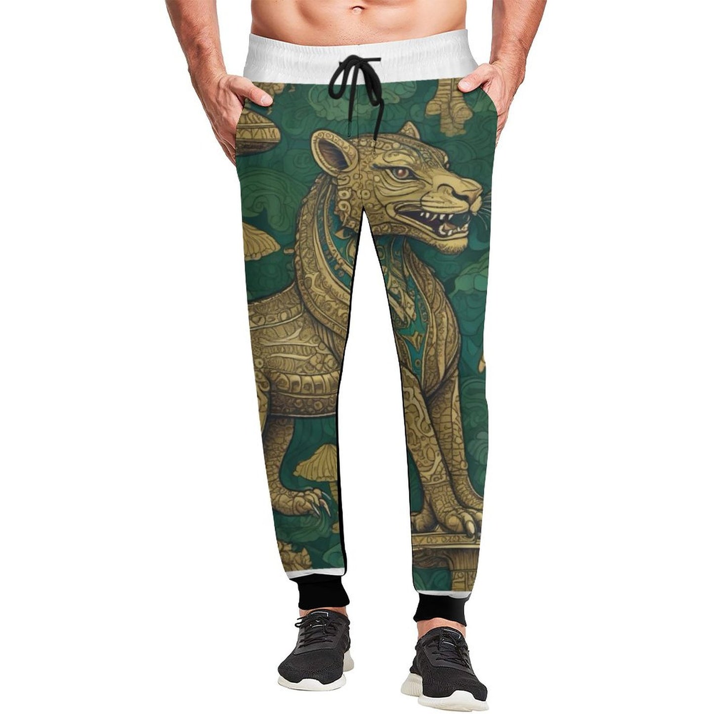 Men's Printed Sweatpants (Front All-Over Printing)