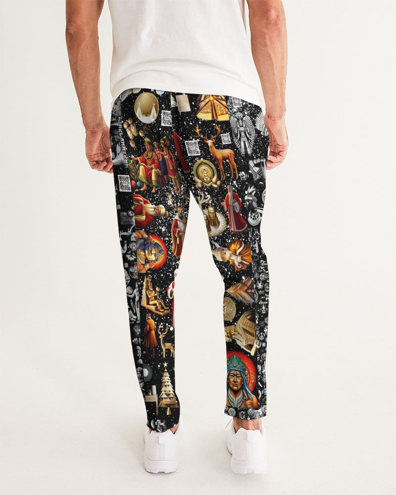 Matrix Vison Men's All-Over Print Joggers