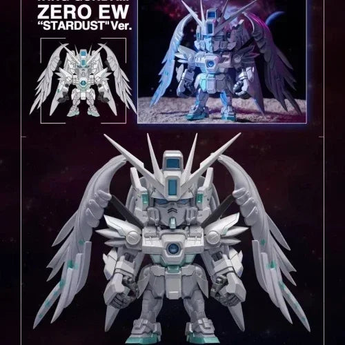 Bandai  Blind Box Original Wing Zero Ew Qmsv-mini Seriestrendy Figure Mystery Box Gratis Model Toy Collection Gift