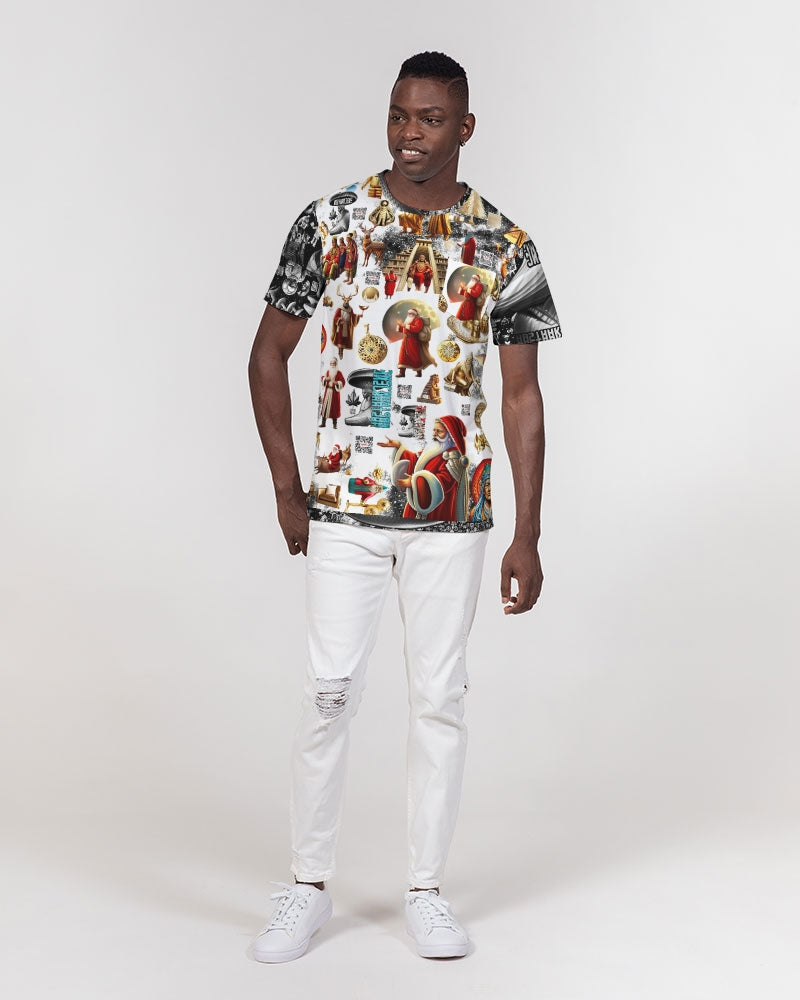 Matrix Vison Men's All-Over Print Pocket Tee