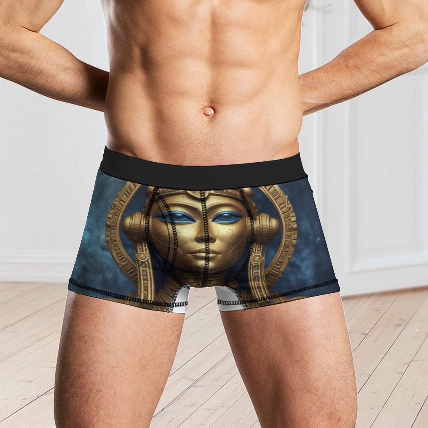 180gsm Milk Silk Men's Underwear K39 (All-Over Printing)