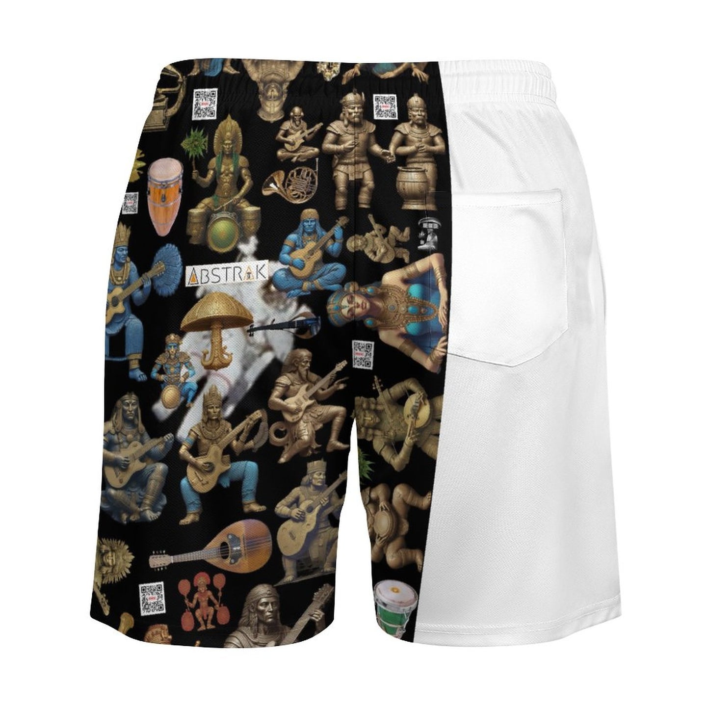 Men's Beach Shorts with 4 Pockets