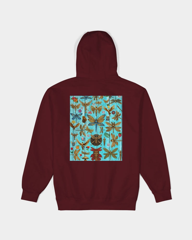 Abstrak dragonfly Unisex Premium Pullover Hoodie | Lane Seven