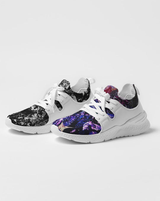 Galaxy Abstract Design Women's Two-Tone Sneaker