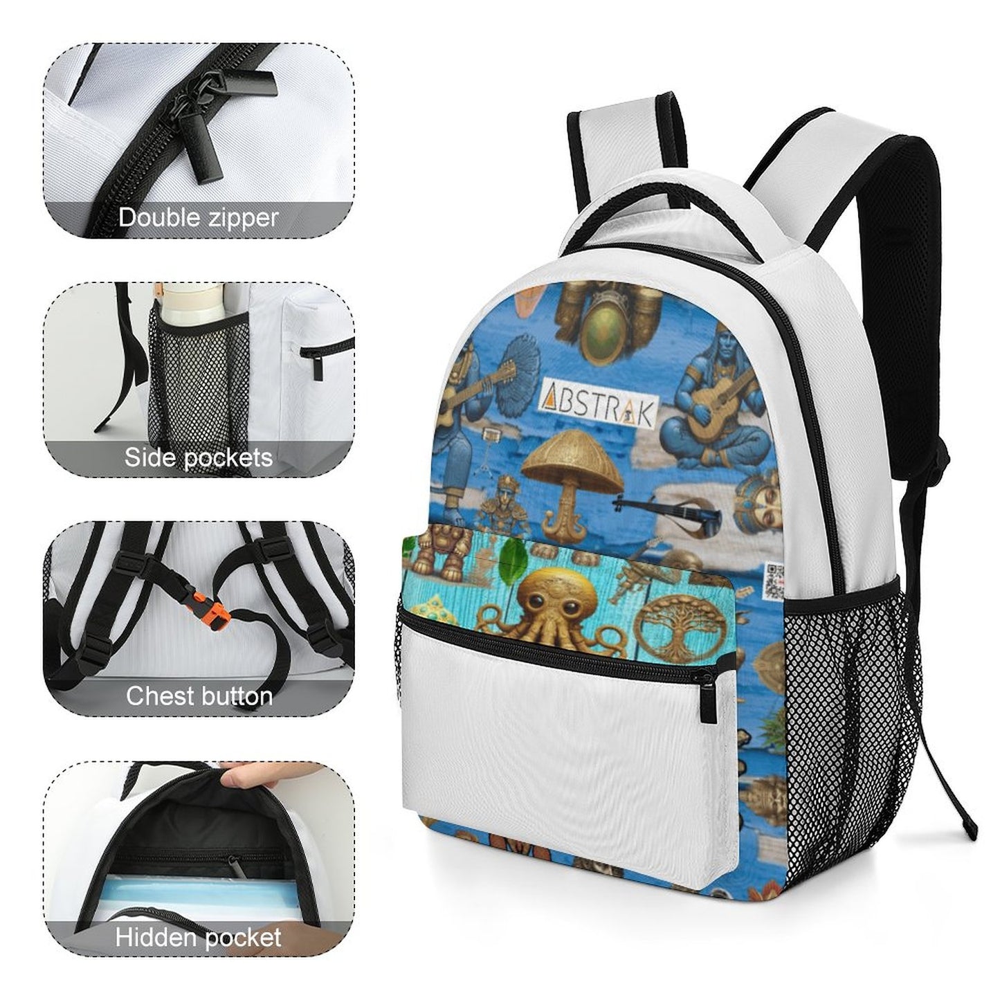 Children's School Backpack A012 (8 Sites)