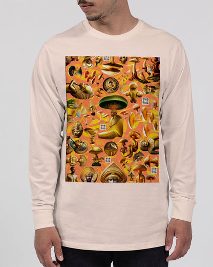 Illustration Abstrak Unisex Long Sleeve Tee | Lane Seven