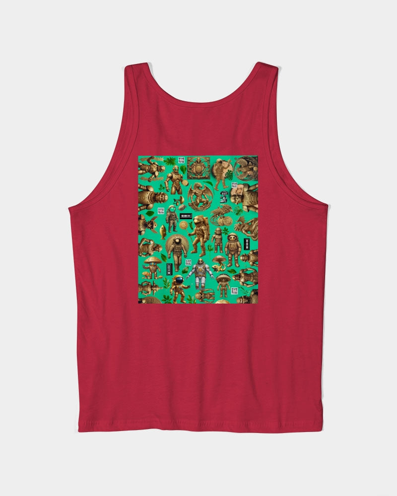 Ancient Abstrak Collection Unisex Jersey Tank | Bella + Canvas