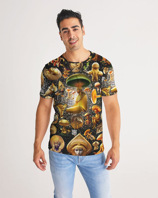 Illustration Abstrak Men's All-Over Print Tee