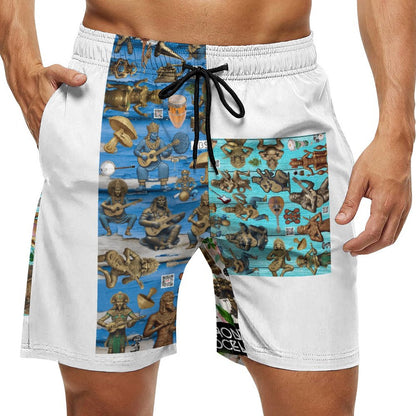 Men's Board Shorts D1P (All-Over Printing)