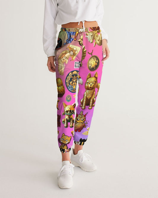 4 Annunaki Abstrak Collection Women's All-Over Print Track Pants