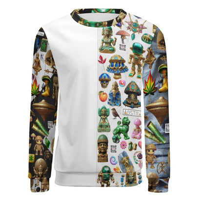 250gsm Round Neck Men's Sweatshirt 4T35 (All-Over Printing)