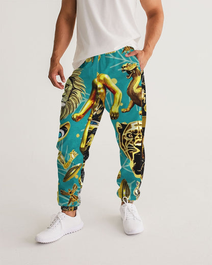 Outer Space Abstrak Men's All-Over Print Track Pants