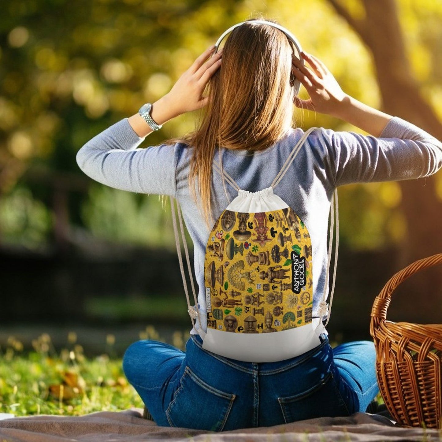 Canvas Drawstring Bag