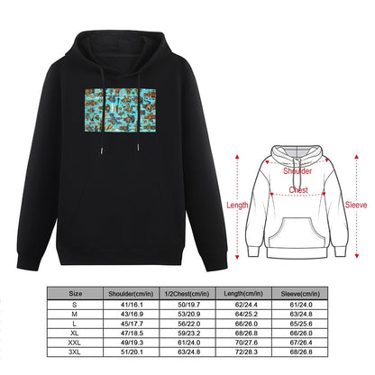 DTG 255gsm Women's Hoodie with Pocket (Dual-sided Printing)