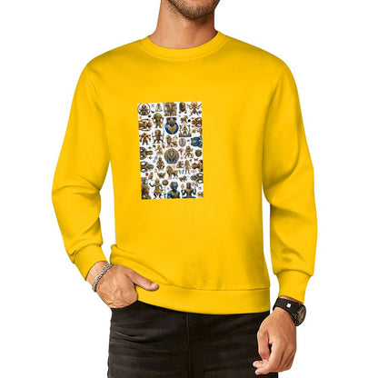 DTF 250gsm Cotton Men's Sweatshirt (Front Printing)