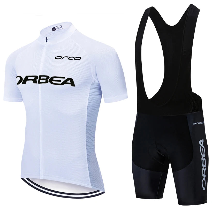 2024 ORBEA ORCA Cycling Jersey Bike Shorts Set Men Women Quick dry Ropa Ciclismo 4 Pockets Summer Pro Bicycle T-Shirt Clothing