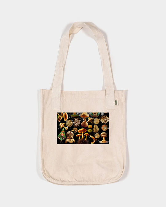 Nature Abstrak Organic Cotton Canvas Market Tote | Econscious