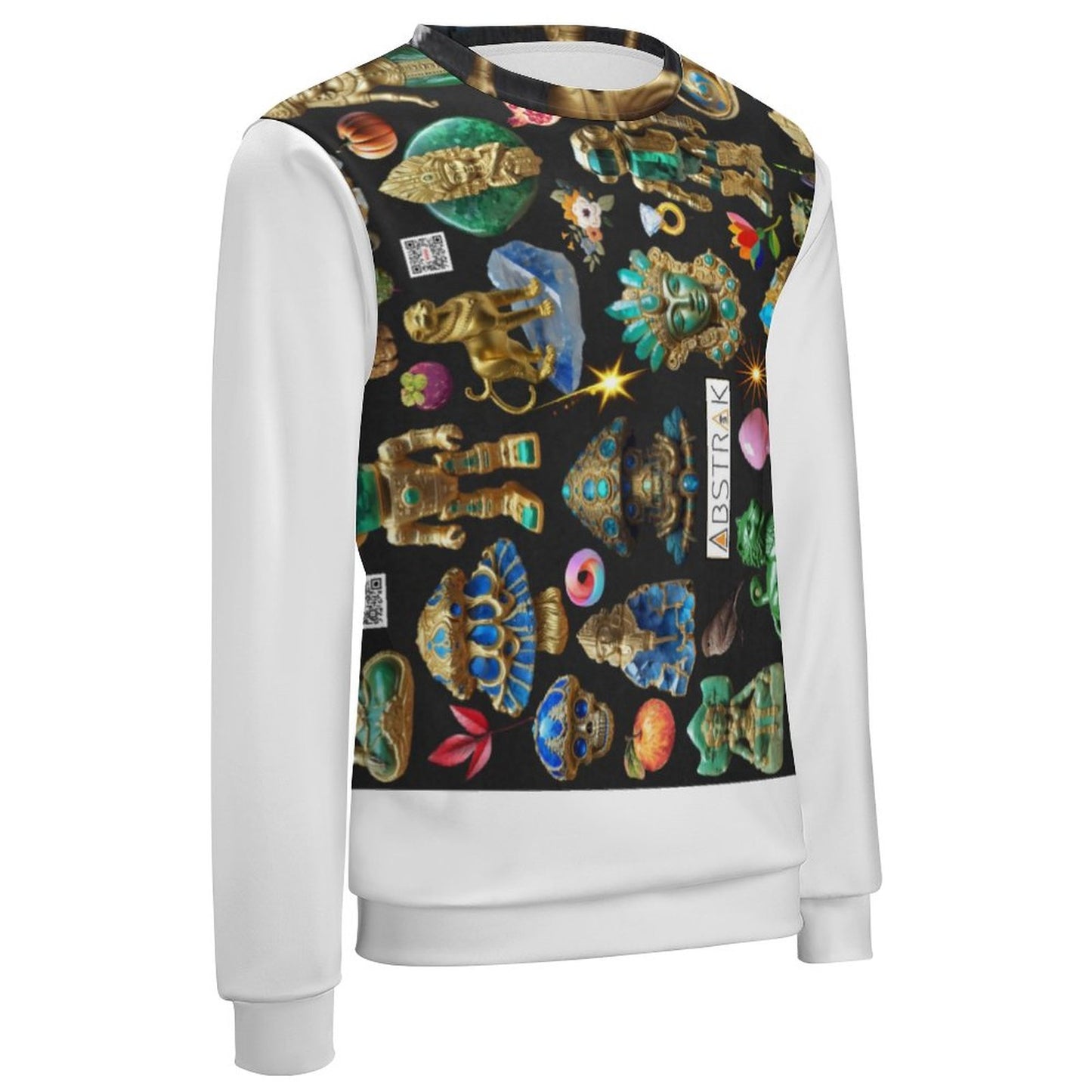 250gsm Round Neck Men's Sweatshirt 4T35 (All-Over Printing)