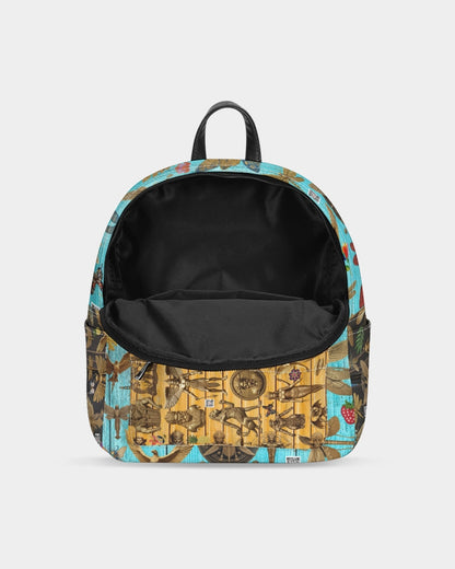 Abstrak dragonfly Mini Canvas Backpack